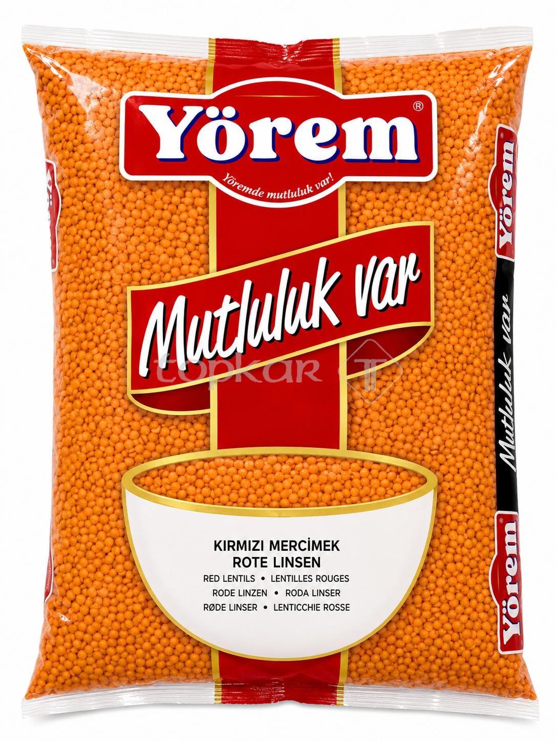 Yörem Rote Linsen 2,5kg