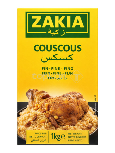 Zakia Couscous Fin 1 kg – feiner Hartweizen-Couscous