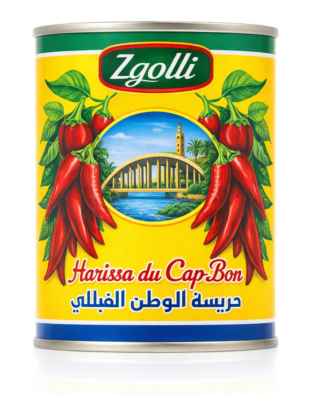 Zgolli Harissa du Cap Bon 140 ml – Scharfe Würzpaste Nordafrika Chilischoten